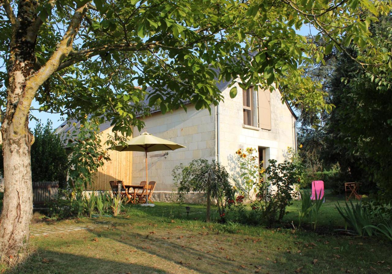 La Planche Princee, Chambres D'Hotes Ecolo Et Potager Bio, Sauna Les Rosiers-sur-Loire Экстерьер фото